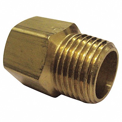 GRAINGER 6AYX5 Adaptor Brass 1/2 in NPTF Class 150