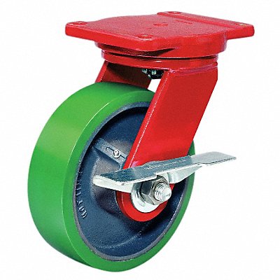 HAMILTON SHS4DB4SLFB Standard Plate Castor Swivel 750 lb.