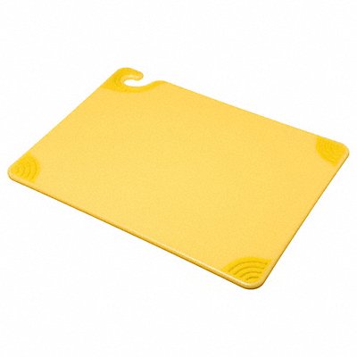 SAN JAMAR CBG152012YL Cutting Board 15x20 in Yellow