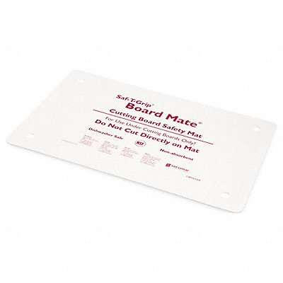 SAN JAMAR CBM1016 Cutting Board Mat 10x16 in White