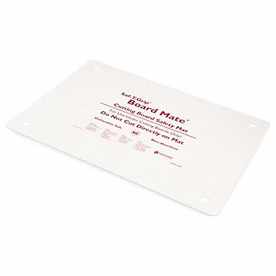 SAN JAMAR CBM1318 Cutting Board Mat 13x18 in White