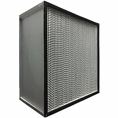 GRAINGER 6B615 HEPA Air Filter 24x24x12