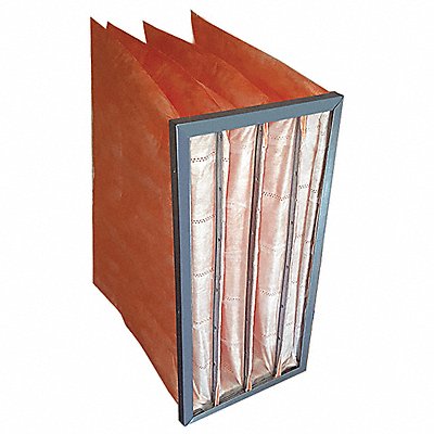 GRAINGER 6B665 Pocket Air Filter 24x12x22 MERV 11