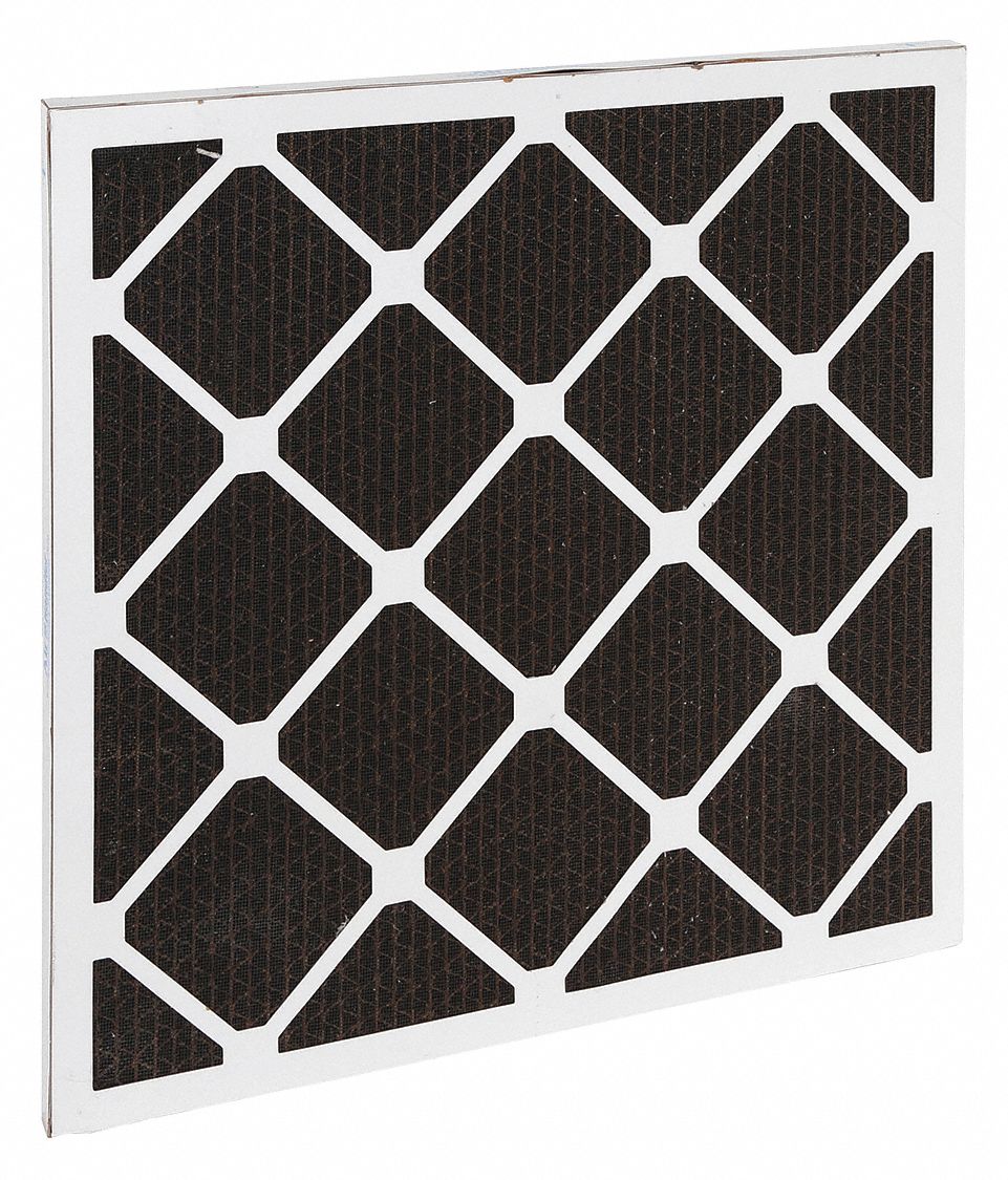 GRAINGER 6B869 Odor Removal Non Pleated Filter 10x10x1