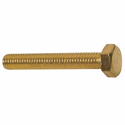 GRAINGER HC3B06040010P1 Hex Head Cap Screw Brass 40mm M6-1.00 10PK