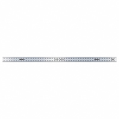 JOHNSON LEVEL J48 Aluminum Straight Edge 48 In Graduated