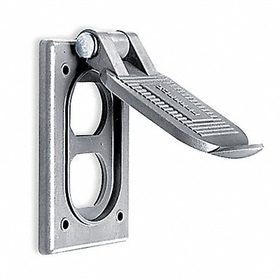 HUBBELL WIRING DEVICE-KELLEMS HBL5221 Weatherproof Cover Thermoplastic Grey