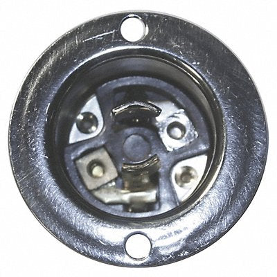 HUBBELL HBL7467 Mdg Flg LckInl 15 A Black ML-1P SS