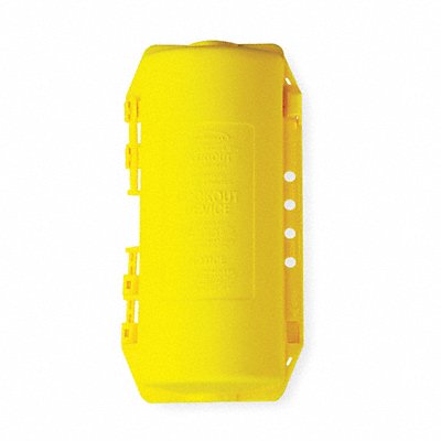 HUBBELL WIRING DEVICE-KELLEMS HLD2 Plug Lockout Yellow 3/8In Shackle Dia.