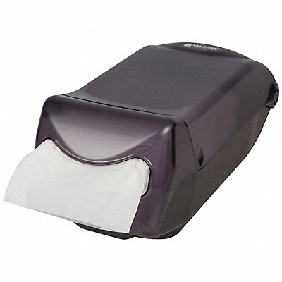 GRAINGER H5003TBK Napkin Dispenser 15 3/4 in D 7 1/4 in H BK