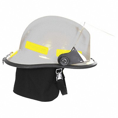 FIRE-DEX 911H711 Fire Helmet White Modern