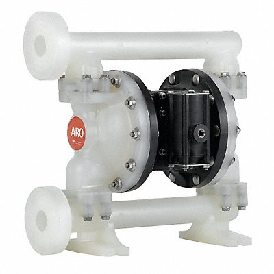 ARO PD10PFPSPAA Double Diaphram Pump Flange TPV/PP 1/4in 51.5gpm
