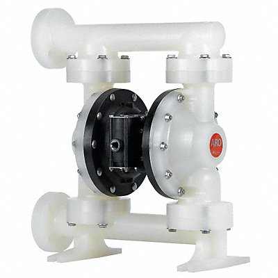 ARO PD15PFPSPTT Double Diaphram Pump Flange PTFE/PP 1/2in 126gpm
