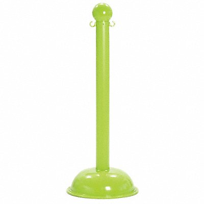 GRAINGER 999144 E1219 Heavy Duty Stanchion 41 in H Green PK4