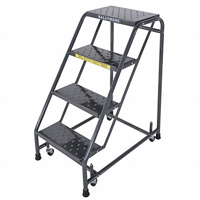 BALLYMORE 418P Rolling Ladder Steel 38 In.H