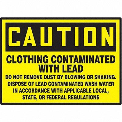 ACCUFORM LCAW105VSP Safety Label 3.5in x 5in Vinyl PK5