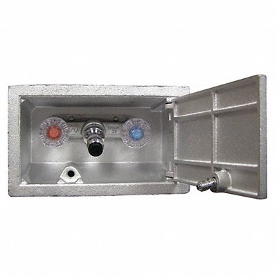 WOODFORD MFG. B22CP12 Frstpf Enclosed Dual Wall Hydrant 12 In.