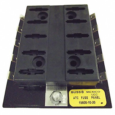 BUSSMANN 156001020 Fuse Block 0 to 30A Automotive 10 Pole