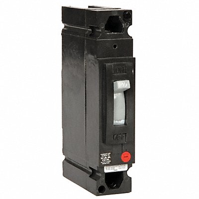 GE TED113015WL Circuit Breaker 15A 1P 277VAC TED