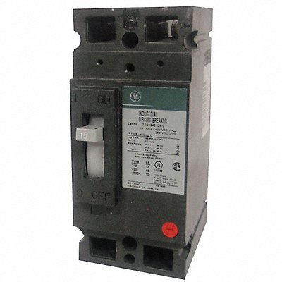GE TED124035WL Circuit Breaker 35A 2P 480VAC TED