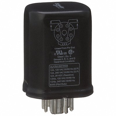 SCHNEIDER 750XBXH240A H7948 Hermetically Sealed Relay 240VAC 12A 8Pins