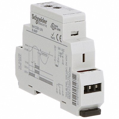 SCHNEIDER 841CS8UNI Current Sensing Relay 0.8to8A 24to240VAC