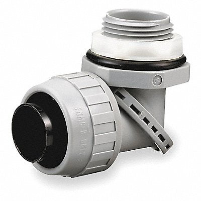 HUBBELL WIRING DEVICE-KELLEMS PS0389NGY Conduit Fitting Nylon Trade Size 3/8in