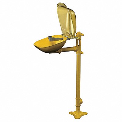 BRADLEY S19214PDC Eyewash Station w/Cover Pedestal 15-1/2W