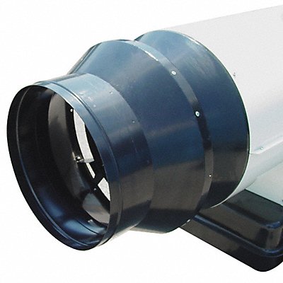 HEAT WAGON AR210 Portable Htr Duct Outlet Adaptor 15 dia