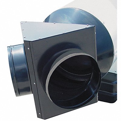 HEAT WAGON AR212 Prtbl Htr Duct Otlt Adaptor 2-way 13 dia