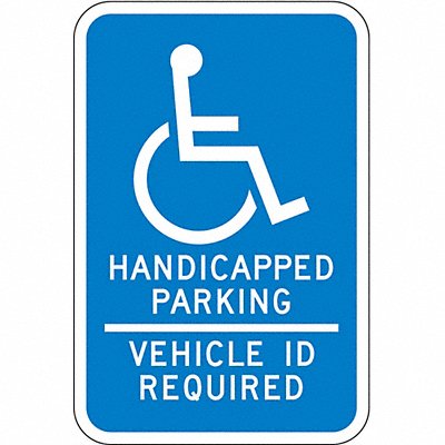 LYLE HCMN0212HA ADA Handicapped Parking Sign 18 x 12