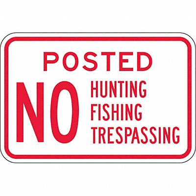 LYLE SP00318HA Admittance Sign 12 in Aluminum