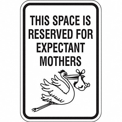 LYLE RP12712HA Expectant Mothers Parking Sign 18 x 12