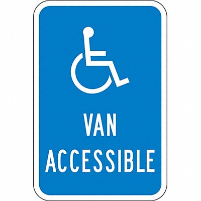 LYLE HC02212HA Handicapped Parking Sign 18 x 12