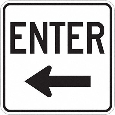 LYLE LR764L18DA Enter Sign For Parking Lots 18 x 18