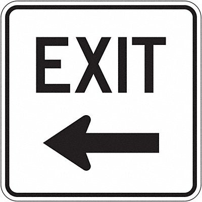 LYLE LR769L18HA Exit Sign For Parking Lots 18 x 18