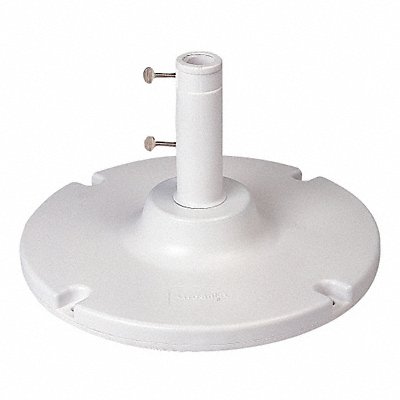GROSFILLEX US600604 35lb Table Umbrella Base White