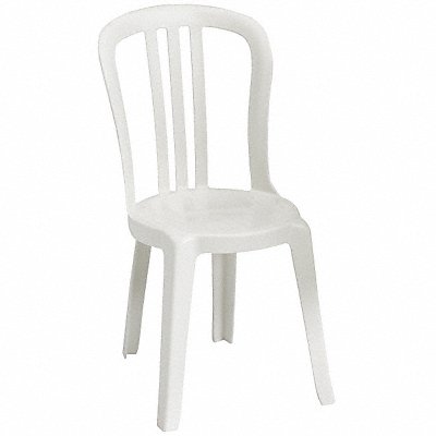 GROSFILLEX US495504 Bistro Sidechair White