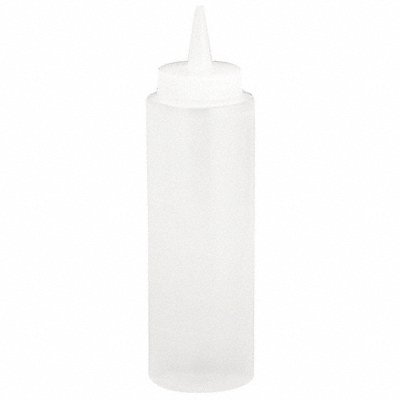 TABLECRAFT PRODUCTS COMPANY 108C Squeeze Bottle 7 3/8 Clear Plastic PK72
