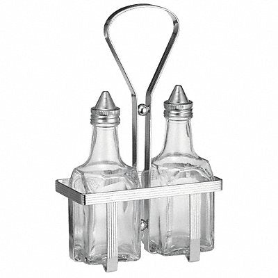 TABLECRAFT PRODUCTS COMPANY 600N Cruet Set 9 1/8 x 2 1/2 in Glass PK6