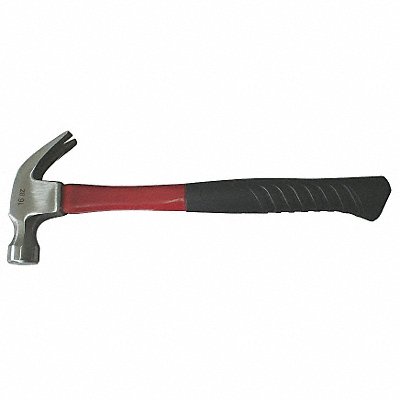 WESTWARD 6DWG7 Curved-Claw Hammer Fiberglass Axe 16 Oz