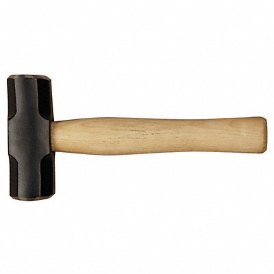 WESTWARD 6DWJ6 Engineers Hammer Hickory 3 Lb