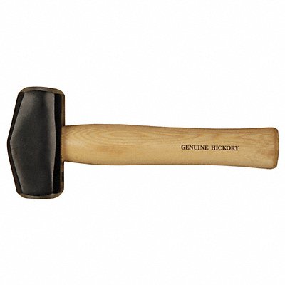 WESTWARD 6DWJ9 Hand Drilling Hammer Hickory 4 Lb