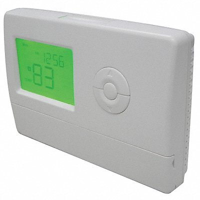 DAYTON 6EEA2 Low Volt NP Digital Thermostat H and C Screw