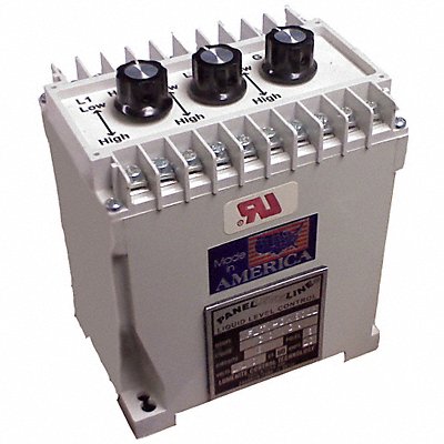 LUMENITE WFLTVDM60124 Din Mount Level Control 3 Relay 24VAC