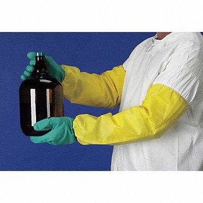 LAKELAND PBLC1S860YP18 Sleeves 18 in L Yellow PK25