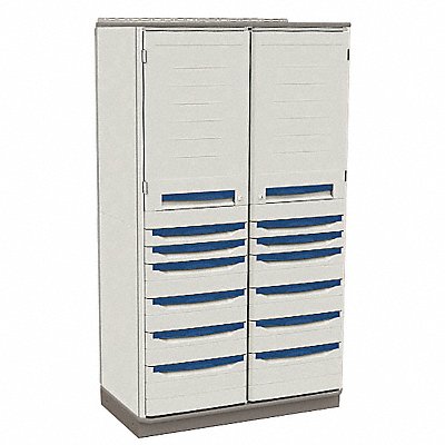 METRO SXRD72TU2 Supply Cabinet Light Taupe Polymer 23.4 x72.5 x41.3