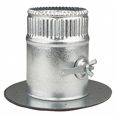 GREENSEAM GR6POCR4GA26D Collar W/Damper 4 Duct Size
