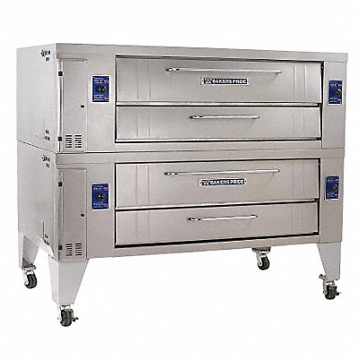 BAKERS PRIDE Y802 Gas Deck Oven Double