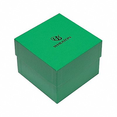 WHEATON W651600XL CryoFile XL Cyrogenic Box Green PK15